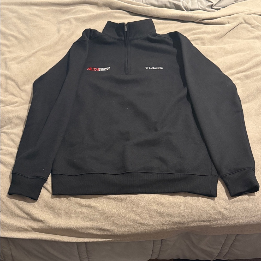 Columbia Black Quarter-Zip Fleece